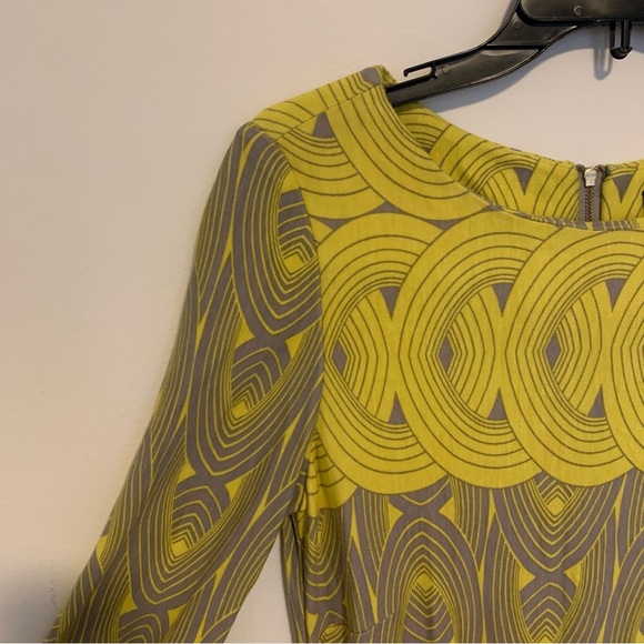 A Pea in the Pod Taylor Abstract Print Quarter Sleeve Maternity Dress Size Med - Picture 2 of 9